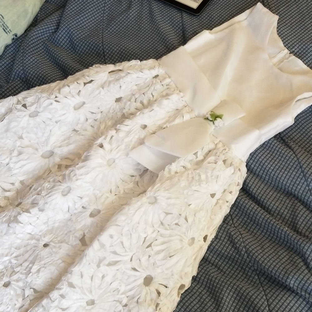 White dress